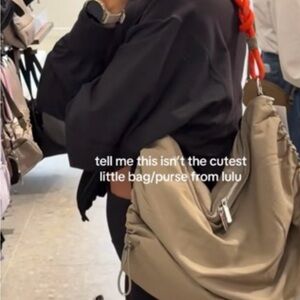 lululemon athletica Beige Shoulder Bag